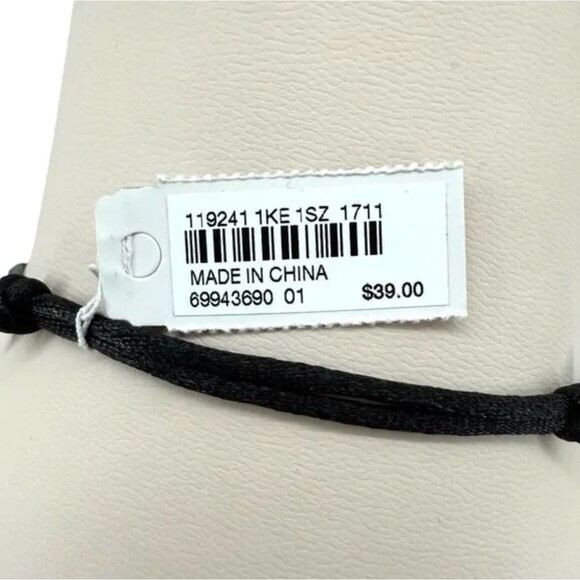 J. Jill Sculpted Oval Pendant Necklace Silver Cluster Rhinestones Adjustable NWT - Picture 11 of 11